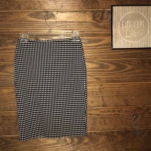 Checkered express skirt